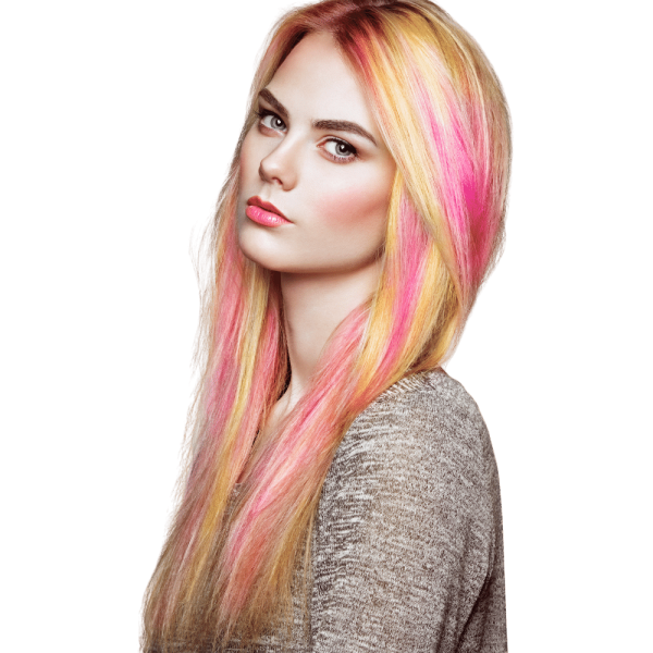 رنگ مو لیست خدمات سالن زیبایی