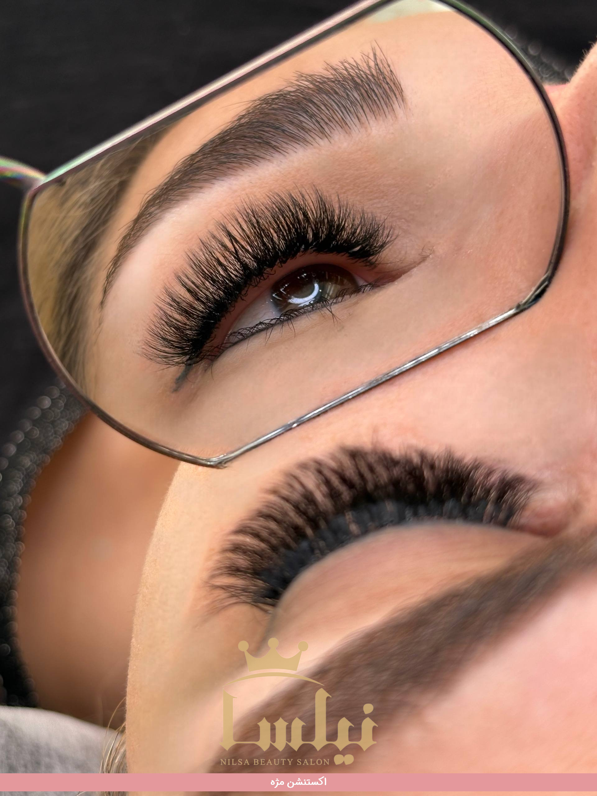 اکستنشن مژه 2 اکستنشن مژه,اکستنشن کلاسیک,اکستنشن والیوم