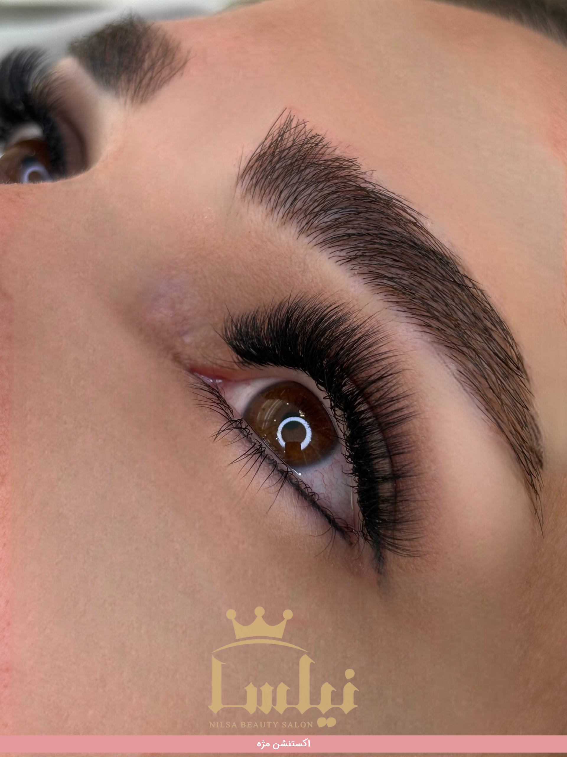 اکستنشن مژه 1 اکستنشن مژه,اکستنشن کلاسیک,اکستنشن والیوم